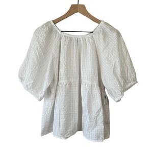NWT Old Navy White Cottagecore Blouse / Women’s Size XL